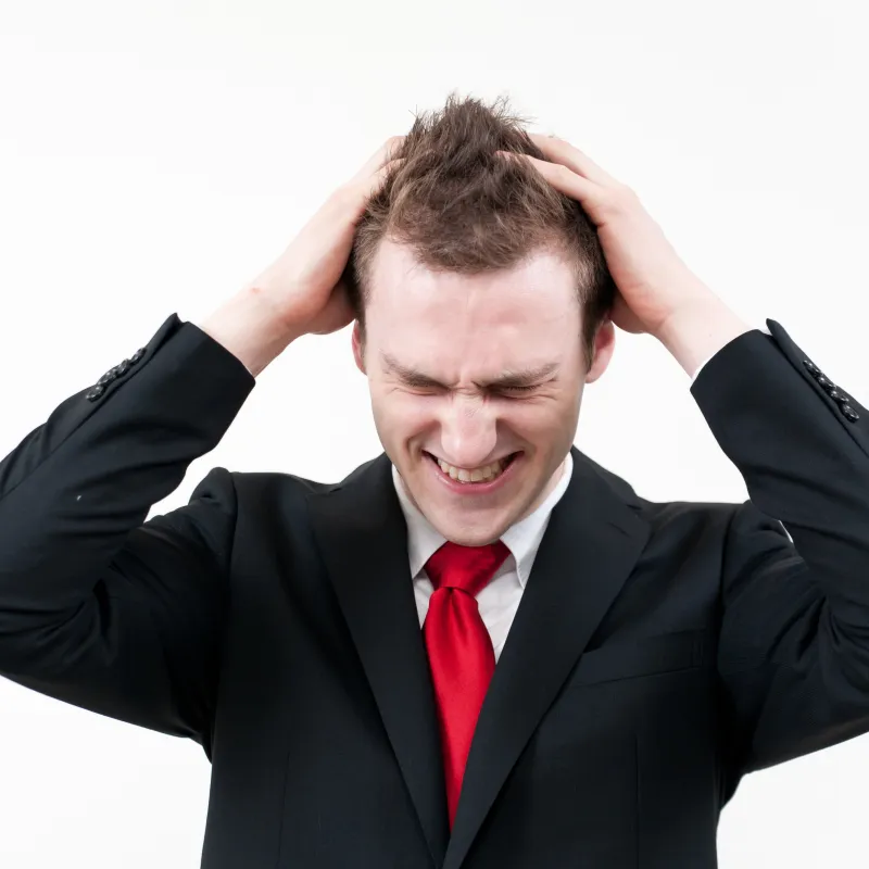 Stress und Burnout Symptome - Überlastung und Erschöpfung